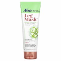 Nair Natural Clay + Seaweed Exfoliate & Smooth 3-in-1 Leg Mask