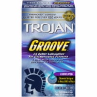 Trojan Groove Lubricated Condoms Perspective: Main
