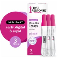 First Response™ Triple Check™ Pregnancy Test Kit