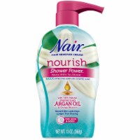 Nair Shower Power Natural Moroccan Argan Oil & Orange Blossom Hair Remover Cream