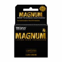 Trojan Magnum Lubricated Large Condoms Perspective: Main