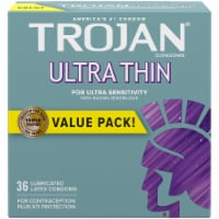 Trojan™ Sensitivity Ultra Thin Premium Lubricated Latex Condoms