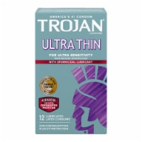 Trojan™ Armor Ultra Thin Spermicidal Lubricated Latex Condoms