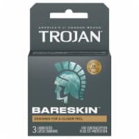 Trojan™ BareSkin™ Lubricated Latex Condoms Perspective: Main