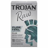 Trojan® Raw™ Pure Feel Non-Latex Lubricated Condoms