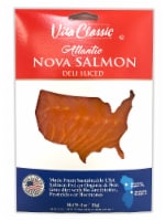 4 oz Vita Classic™ Atlantic Nova Salmon Deli Sliced Perspective: Main