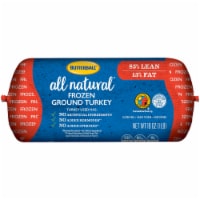 Butterball All Natural 85% Lean/15% Fat Frozen Ground Turkey Roll Perspective: Main