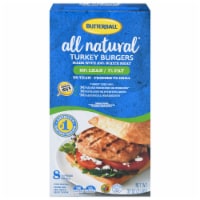 Butterball® All Natural White Meat Turkey Burgers Perspective: Main