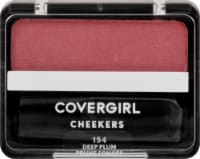 CoverGirl Cheekers Blush, Deep Plum 154, 0.12 oz