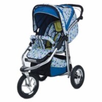 Baby Bling Design Company BBCP333P  Metamorphosis All Terrain Jogging Stroller in Caribean Pe