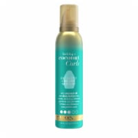 OGX Locking + Coconut Curls Decadent Creamy Mousse