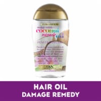 OGX Extra Strength Damage Remedy + Coconut Miracle Oil Penetrating Hair Oil Treatment, Anti-Frizz Perspective: Main