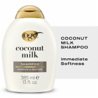 OGX Nourishing + Coconut Milk Shampoo, Hydrating & Restoring, Paraben-Free Perspective: Main