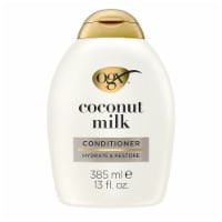 OGX Nourishing + Coconut Milk Conditioner ,Hydrating & Restoring, Paraben-Free Perspective: Main