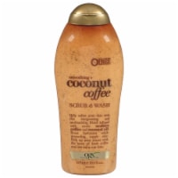 OGX Smoothing + Coconut Coffee Scrub & Wash