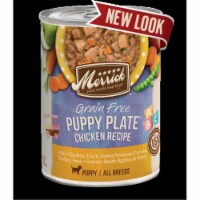 Merrick Pet Food MP00812 12.7 oz Classic Grain Free Puppy Plate Beef Can - Case of 12