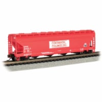 Bachmann BAC17562 56 ft. N Scale Continental Polymers ACF 4-Bay Flow Hopper Model Trains - No