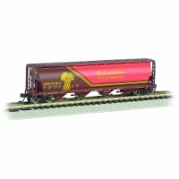 BAC19153 N Scale 4-Bay Cylindrical Hopper Saskatchewan
