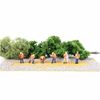 Bachmann BAC33121 HO Scale Highway Maintenance Crew, 6 Piece