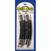 Bachmann BAC44529 Ho 18 in. Rad Curved Rerailer - 2-Card