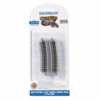 Bachmann BAC44822 EZ Track Half-Section 12.5 in. Radius Curve - 6