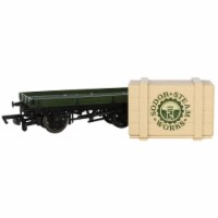 Bachmann BAC77404 HO Scale 1 Plank Wagon Model Trains with Sodor Steam Works Crate