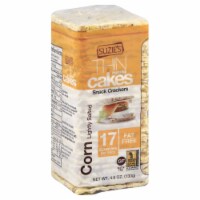Suzie's Thin Puffed Cakes Corn Lightly Salted