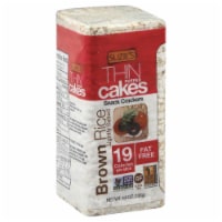 Suzie's Thin Puffed Cakes Brown Rice Lightly Salted