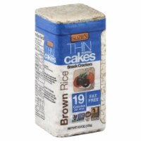 Suzie's Thin Puffed Cakes Brown Rice Snack Crackers