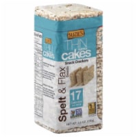 Suzie's Thin Puffed Cakes Spelt &  Flaxseed Crackers