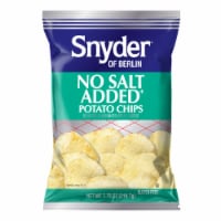 Snyder of Berlin® No Salt Added Gluten Free Potato Chips Perspective: Main