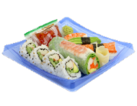Spring Roll Sushi Combo Box Perspective: Main