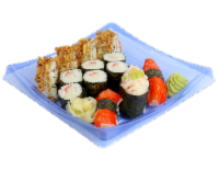 California Roll Sushi Combo Perspective: Main