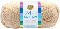 Lion Brand 24/7 Cotton Yarn - Goldenrod