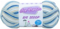 Lion Brand Ice Cream Yarn - Cookies and Cream - Cream Gray Black, 1 ct -  Foods Co.