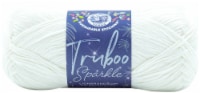 Lion Brand Truboo Sparkle Yarn-Ice