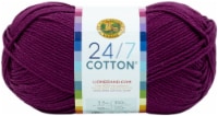 Lion Brand 24/7 Cotton Yarn-Beets