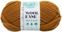 Lion Brand Wool-Ease Thick & Quick Yarn-Butterscotch
