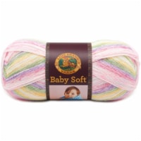 Lion Brand Baby Soft Yarn-Circus Print