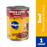 Pedigree Choice Cuts in Gravy Beef Adult Canned Soft Wet Dog Food