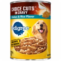 Pedigree Choice Cuts in Gravy Chicken & Rice Flavor Wet Dog Food Perspective: Main