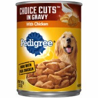 Pedigree Choice Cuts in Gravy with Chicken Wet Dog Food Perspective: Main
