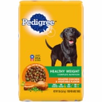 Pedigree® Healthy Weight Complete Nutrition Roasted Chicken Rice & Vegetable Flavor Dog Food Perspective: Main