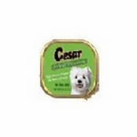 Cesar Classic Loaf in Sauce Top Sirloin Flavor Wet Dog Food