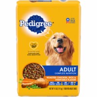 Pedigree® Adult Complete Nutrition Roasted Chicken Rice & Vegetable Flavor Dry Dog Food Perspective: Main
