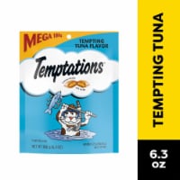 Temptations Classic Crunchy and Soft Cat Treats Tempting Tuna Flavor Perspective: Main