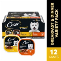 Cesar Breakfast and Dinner Mealtime Adult Wet Dog Food