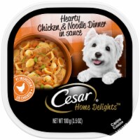 Cesar® Home Delights™ Hearty Chicken & Noodle Dinner Wet Dog Food Tray Perspective: Main