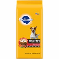 Pedigree Small Dog Adult Dry Dog Food Grilled Steak and Vegetable Flavor Perspective: Main