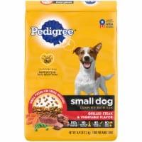 Pedigree® Small Dog Complete Nutrition Grilled Steak & Vegetable Flavor Adult Dry Dog Food
